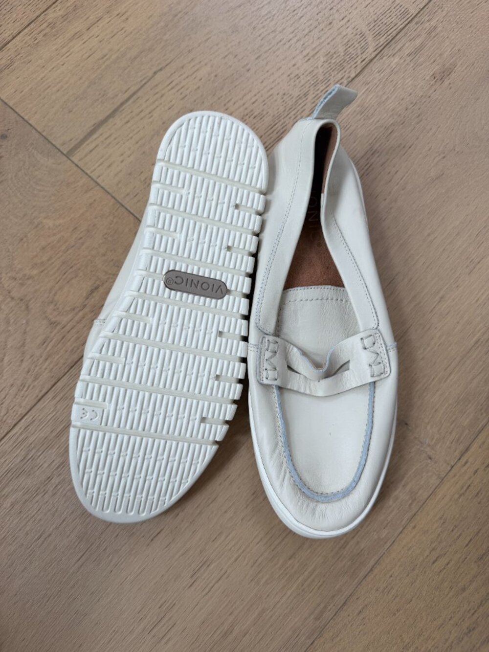 Uptown Loafer in Cream - Picture 2 of 4